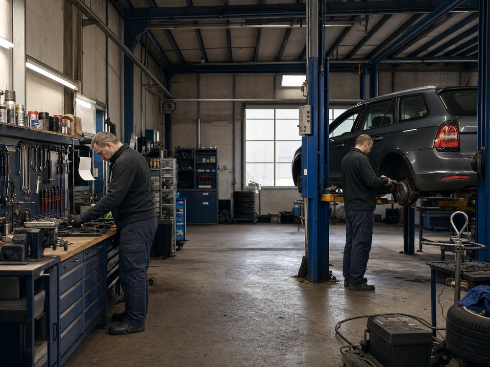 Dargreta meistrai dirba autoservise Klaipėdoje